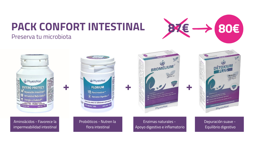 PACK CONFORT INTESTINAL – Para 1 mes
