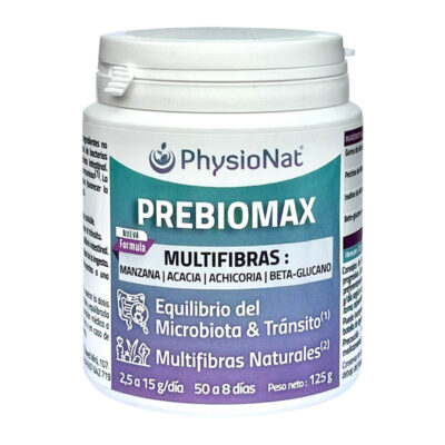 PREBIOMAX de PhysioNat prebiótico natural para la microbiota intestinal