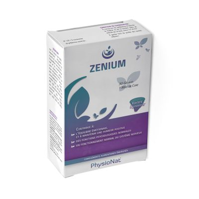 ZENIUM complemento alimenticio PhysioNat con hipérico y vitaminas del grupo B para equilibrio emocional y sistema nervioso