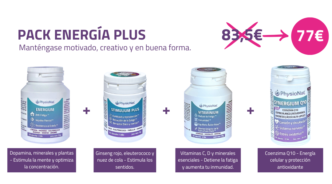 PACK ENERGIA PLUS – Para 1 mes