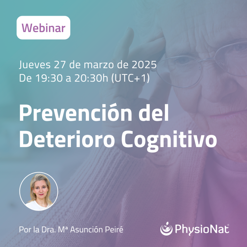 Webinar Prevencion del deterioro cognitivo Physionat
