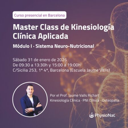 MASTER CLASS KINESIOLOGIA_PhysioNat MASTER CLASS KINESIOLOGIA_PhysioNat