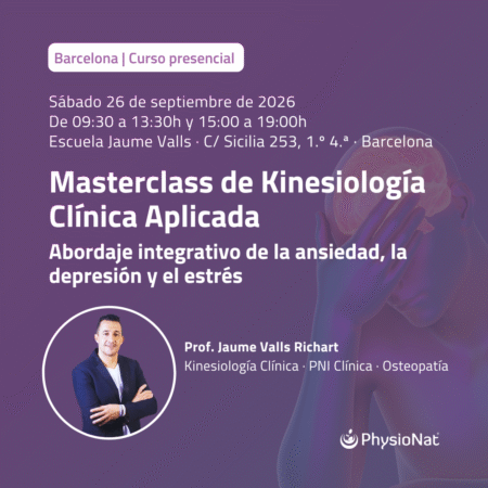 masterclass kine ansiedad 26sept BCN Physionat masterclass kine ansiedad 26sept BCN Physionat
